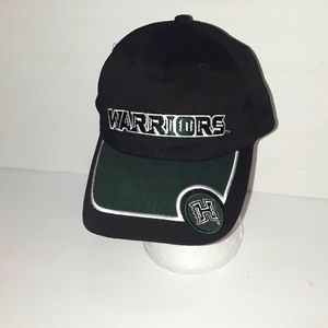 c VINTAGE NCAA UNIV OF HAWAII RAINBOW WARRIORS H COLOR EMBROIDERED HAT KOP…